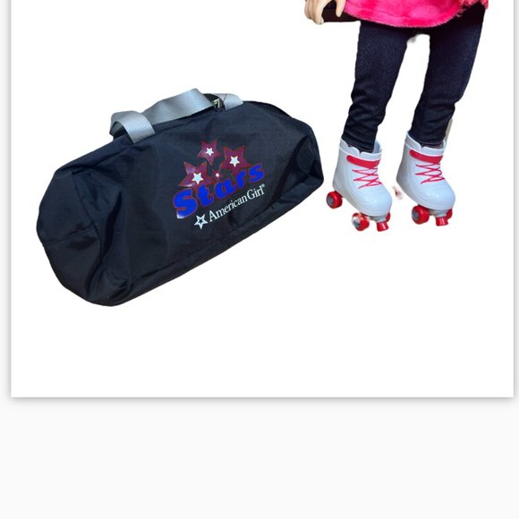 American Girl Truly Me All Star Hockey Bag & Roller Skates - Picture 4 of 7
